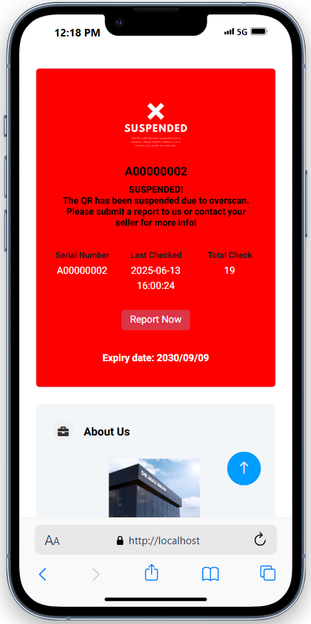 Recent alerts placeholder